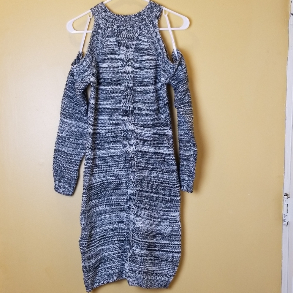 Rhapsody Crocheted Sweater Dress